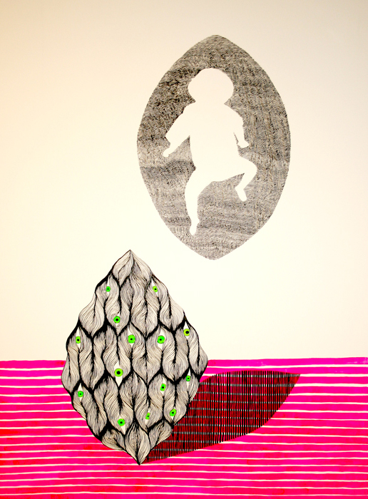 ink and acrylic on paper, &copy; Adinda van 't Klooster, 2015